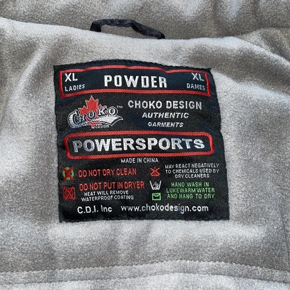 NWOT. Choko Design Winter Coat.  Insulated Ski Jacket.  Women’s size XL - Picture 6 of 12